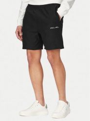 Calvin Klein Jeans Szorty sportowe LV04RF252G Czarny Regular Fit. Czarne krótkie spodenki sportowe męskie Calvin Klein Jeans, m, bez wzorów, z bawełny. Za 409.99 zł.