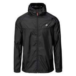 Lekka Kurtka Męska Jeffrey. Czarne kurtki męskie MARTES ESSENTIALS, m, bez wzorów, z materiału, z kapturem. Za 113.99 zł.