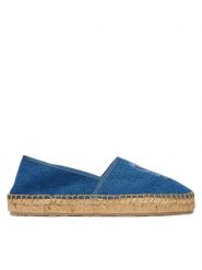 LOVE MOSCHINO Espadryle JA10532G0OJO5700 Niebieski. Niebieskie espadryle damskie Love Moschino, bez wzorów, z materiału, bez obcasa, bez zapięcia. Za 819.99 zł.