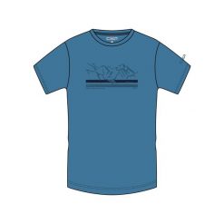 Koszulka dla dzieci CMP. Niebieskie t-shirty dla chłopców CMP, bez wzorów, z poliesteru, bez ramiączek. Za 46.09 zł.