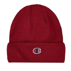 Czapka beanie unisex Champion Beanie. Brązowe czapki i kapelusze damskie Champion, bez wzorów, sportowe. W wyprzedaży za 59.00 zł.