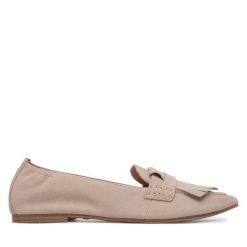 Loafersy Tamaris. Brązowe mokasyny damskie Tamaris. Za 369.99 zł.