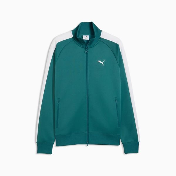 Bluza sportowa męska Puma T7 ALWAYS ON TRACK. Niebieskie bluzy męskie Puma, m, bez wzorów, z bawełny, z kapturem. Za 255.98 zł.