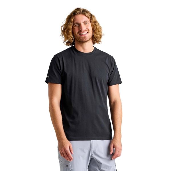 T-Shirt Slam Deck Dorośli. Czarne t-shirty męskie SLAM, s, bez wzorów, z bawełny, klasyczne, bez kołnierzyka. Za 228.99 zł.