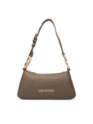 LOVE MOSCHINO Torebka JC4007PP1OLB0203 Brązowy. Brązowe torebki do ręki damskie Love Moschino, bez wzorów, ze skóry, bez dodatków. Za 859.99 zł.