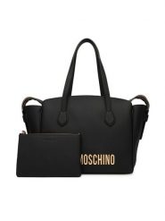 LOVE MOSCHINO Torebka JC4243PP0OKD0000 Czarny. Czarne torebki do ręki damskie Love Moschino, bez wzorów, ze skóry, bez dodatków. Za 1,099.00 zł.