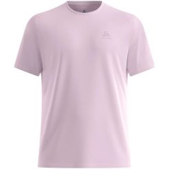 Koszulka męska Odlo T-shirt ESSENTIAL FLYER. Czerwone koszulki sportowe męskie Odlo, l, bez wzorów, z materiału, bez kołnierzyka, bez ramiączek, do biegania. Za 179.99 zł.