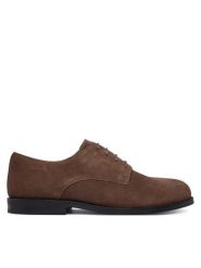 Tommy Hilfiger Półbuty Ess Rubber Derby Su HM0HM02269 Brązowy ciemny. Brązowe półbuty na co dzień męskie Tommy Hilfiger, ze skóry, bez zapięcia. Za 649.99 zł.