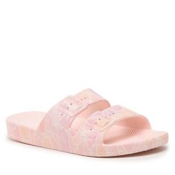 Klapki Freedom Moses. Czerwone klapki damskie Freedom moses, bez wzorów, bez obcasa. Za 179.99 zł.