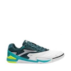 Buty męskie piłkarskie Joma Cancha 2602 Indoor. Zielone buty sportowe męskie Joma, bez zapięcia, do piłki nożnej. Za 189.99 zł.