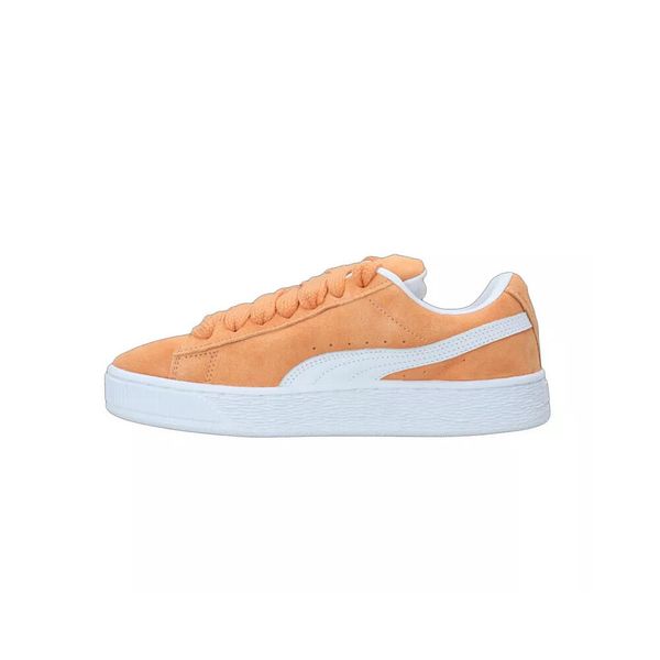 Trenerzy Puma Suede XL. Brązowe obuwie sportowe damskie Puma, bez wzorów, trekkingowe, Puma Suede. W wyprzedaży za 321.00 zł.