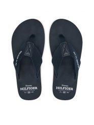Tommy Hilfiger Japonki Hilfiger 85 Beach Sandal FM0FM05339 Granatowy. Niebieskie klapki męskie Tommy Hilfiger, z materiału. Za 99.99 zł.
