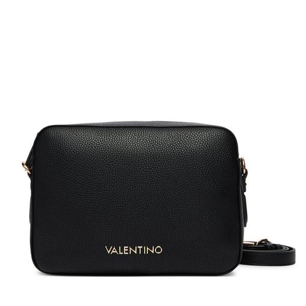 Torebka Valentino. Czarne listonoszki damskie Valentino, bez wzorów, bez dodatków. Za 268.99 zł.