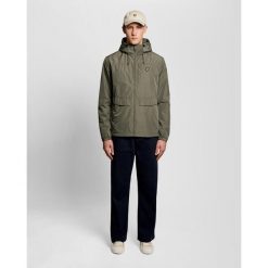 Kurtka z kapturem Lyle & Scott. Szare kurtki męskie LYLE AND SCOTT, m, bez wzorów, z materiału, eleganckie, z kapturem. Za 444.00 zł.