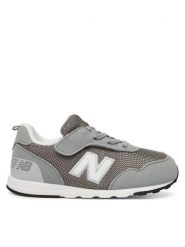 New Balance Sneakersy NW515GRY Szary. Szare buty sportowe chłopięce New Balance, bez wzorów, ze skóry, bez zapięcia. Za 179.99 zł.