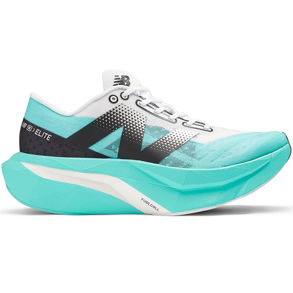 Buty damskie New Balance FuelCell SC Elite V4 WRCELCT4 – niebieskie. Niebieskie obuwie sportowe damskie New Balance, bez wzorów, z dzianiny, do biegania. Za 799.99 zł.