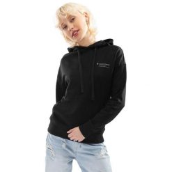 Bluza dresowa z kapturem Lifestyle damska SIROKO Panther-W. Czarne bluzy damskie SIROKO, xs, bez wzorów, z bawełny, z kapturem. Za 190.00 zł.
