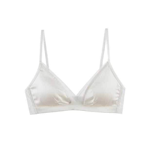 Biustonosz ultralekki z miękkiej tkaniny na co dzień Karleen. Brązowe biustonosze Intica, bez wzorów, z tkaniny. W wyprzedaży za 139.00 zł.