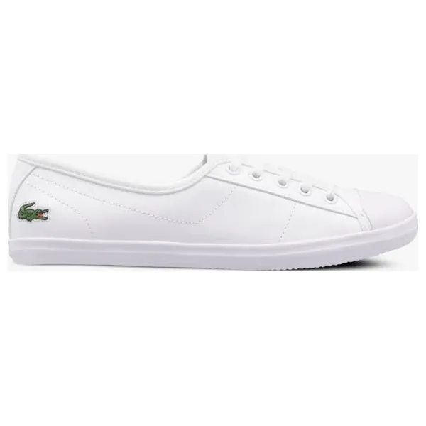 Lacoste Ziane Bl 1 Cfa buty damskie, biały, rozmiar 40,5. Białe obuwie sportowe damskie Lacoste, bez wzorów, z gumy. W wyprzedaży za 297.49 zł.