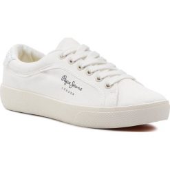 Sneakersy PEPE JEANS - Rene Surf PLS30826 White 800. Półbuty damskie marki Pepe Jeans. Za 259.00 zł.