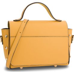 Torebka CREOLE - K10579 Żółty. Żółte torebki do ręki damskie Creole, ze skóry. Za 189.00 zł.