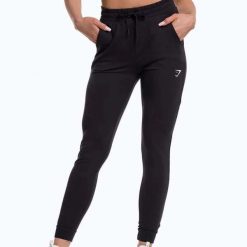 Spodnie treningowe damskie Gymshark Pippa Training. Czarne obuwie sportowe damskie GYMSHARK, s, bez wzorów, na fitness i siłownię. Za 109.99 zł.