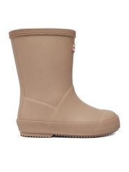 Hunter Kalosze CEO-HFC-07(III)DZ Beżowy. Brązowe kalosze dziewczęce Hunter, bez wzorów. Za 129.99 zł.
