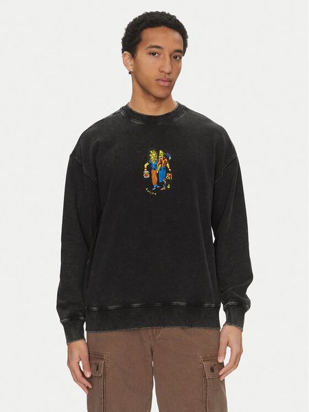 Volcom Bluza Bob Mollema A4612504 Szary Loose Fit. Szare bluzy męskie Volcom, m, bez wzorów, z bawełny, bez kaptura. Za 229.99 zł.