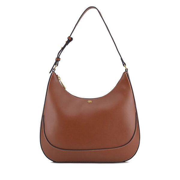 Torebka GINO ROSSI. Brązowe torebki do ręki damskie Gino Rossi, bez wzorów, klasyczne, bez dodatków. Za 229.99 zł.