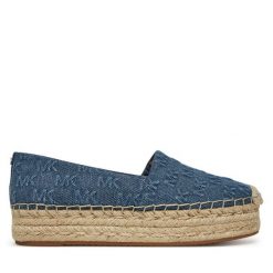 Espadryle MICHAEL Michael Kors. Niebieskie espadryle damskie MICHAEL Michael Kors, bez wzorów, bez obcasa, bez zapięcia. Za 389.99 zł.