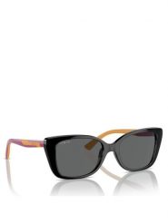 Vogue Okulary przeciwsłoneczne dziecięce 0VJ2022 W44/87 Czarny. Czarne okulary przeciwsłoneczne dla dzieci Vogue. Za 249.99 zł.