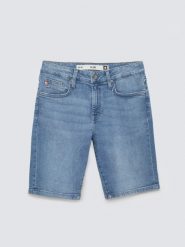 Szorty męskie jeansowe niebieskie Aden 268. Niebieskie krótkie spodenki sportowe męskie Big Star, m, bez wzorów, z denimu. Za 199.99 zł.