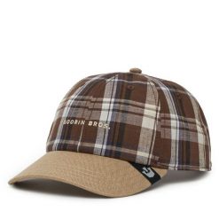 Czapka z daszkiem Goorin Bros. Brązowe czapki i kapelusze damskie Goorin Bros, bez wzorów. Za 119.99 zł.