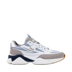 Buty damskie Fila Recade. Fioletowe obuwie sportowe damskie Fila, bez wzorów, z gumy, trekkingowe. Za 318.00 zł.