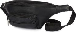 Beltimore Saszetka męska skórzana biodrówka na pas nerka ze skóry naturalnej czarna F52 NoSize. Czarne saszetki męskie Beltimore, ze skóry. Za 54.99 zł.