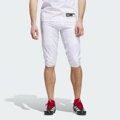 Spodnie Adizero Impact American Football. Białe spodnie materiałowe męskie Adidas, l, bez wzorów. Za 479.00 zł.
