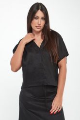 Bluzka damska lniana Dora ECOALF. Bluzki damskie Ecoalf, l, bez wzorów, bez kołnierzyka, bez ramiączek. Za 439.00 zł.