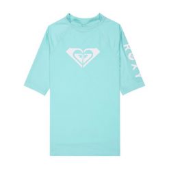 Koszulka rash vest z krótkim rękawem dla Dziewczynki WHOLE HEARTED Niebieski. Niebieskie t-shirty i topy dla dziewczynek Roxy, bez wzorów, z elastanu, bez ramiączek. Za 109.99 zł.