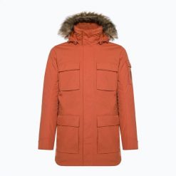 Kurtka zimowa męska Jack Wolfskin Glacier Canyon Parka. Brązowe kurtki sportowe męskie Jack Wolfskin, na zimę, m, bez wzorów, trekkingowe. Za 879.99 zł.