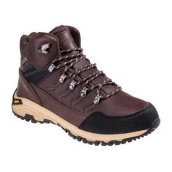 Buty Męskie Średnia Wysokość Leknes. Brązowe trekkingi męskie Hi-tec, trekkingowe. Za 464.98 zł.