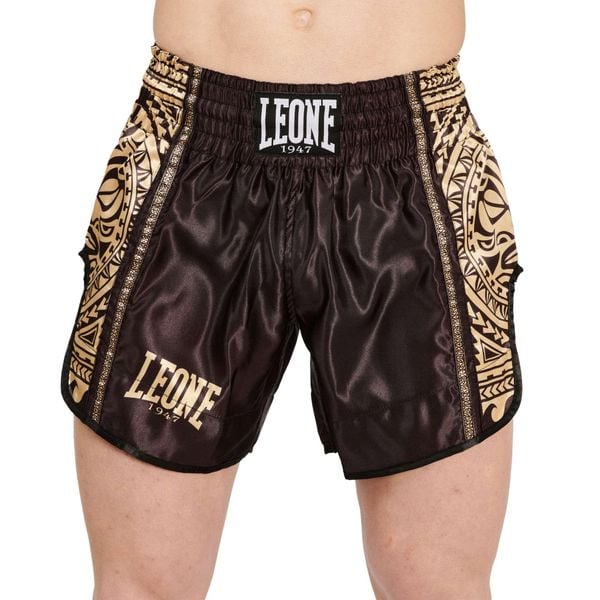 Spodenki treningowe męskie LEONE 1947 Haka Kick. Czarne krótkie spodenki sportowe męskie LEONE 1947, m, bez wzorów. Za 199.99 zł.