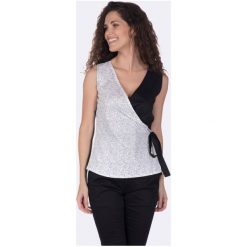 Giorgio Di Mare Top Damski Xl Czarny. Czarne t-shirty damskie marki Giorgio di Mare, bez wzorów, bez kołnierzyka. Za 179.00 zł.