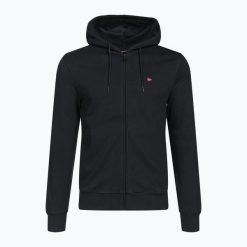 Bluza męska Napapijri Balis Fzh Sum. Czarne bluzy męskie Napapijri, m, bez wzorów, bez kaptura. W wyprzedaży za 383.80 zł.