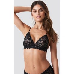 Samsoe & Samsoe Biustonosz Marilyn 6356 - Black. Czarne biustonosze Samsøe & Samsøe, z haftami, z koronki. Za 141.95 zł.