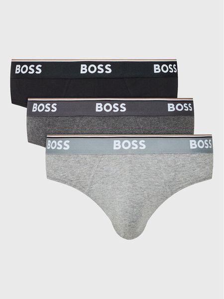 BOSS Komplet slipów Power 50475273 Kolorowy. Slipki męskie Boss, m, bez wzorów, z bawełny. Za 209.99 zł.