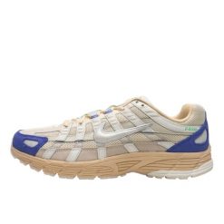 Buty do chodzenia unisex Nike P-6000 Athletic Department. Niebieskie obuwie sportowe damskie Nike, bez wzorów, z materiału, do biegania. Za 1,095.97 zł.