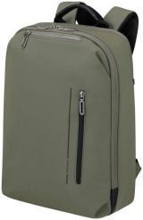 Plecak Samsonite Ongoing 14.1'' oliwkowy. Zielone plecaki damskie Samsonite, bez wzorów, biznesowe. Za 449.00 zł.