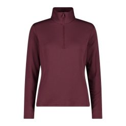 Sweter damski CMP. Fioletowe swetry damskie CMP, na zimę, bez wzorów, sportowe, bez kołnierzyka, bez ramiączek, bez kaptura. Za 269.90 zł.