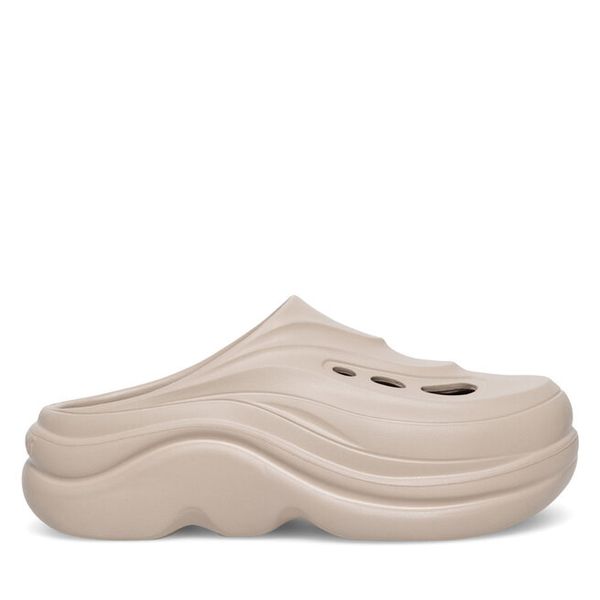 Klapki Sprandi. Brązowe klapki damskie Sprandi, bez wzorów, bez obcasa. Za 94.99 zł.