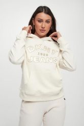 Bluza damska z kapturem DKNY. Bluzy damskie DKNY, m, bez wzorów, z kapturem. Za 439.00 zł.